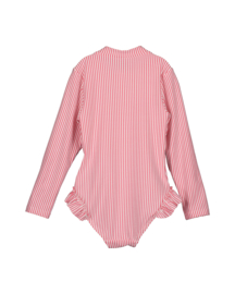 BADPAK ROZE GESTREEPT, ESSENTIALS