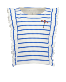TOP BLAUW GESTREEPT, LA DOLCE VITA