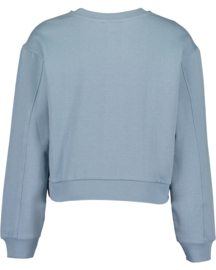 SWEATER, LICHT BLAUW
