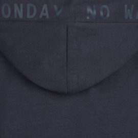 HOODIE, DONKER BLAUW