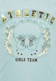 LONGSLEEVE SPORTY, GLETSJERBLAUW