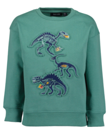 SWEATER GROEN, DINO