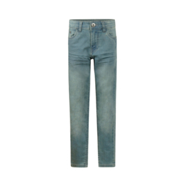 SPIJKERBROEK LOOSE FIT, JEANS BLAUW