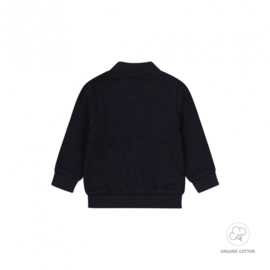 VEST , DONKER BLAUW
