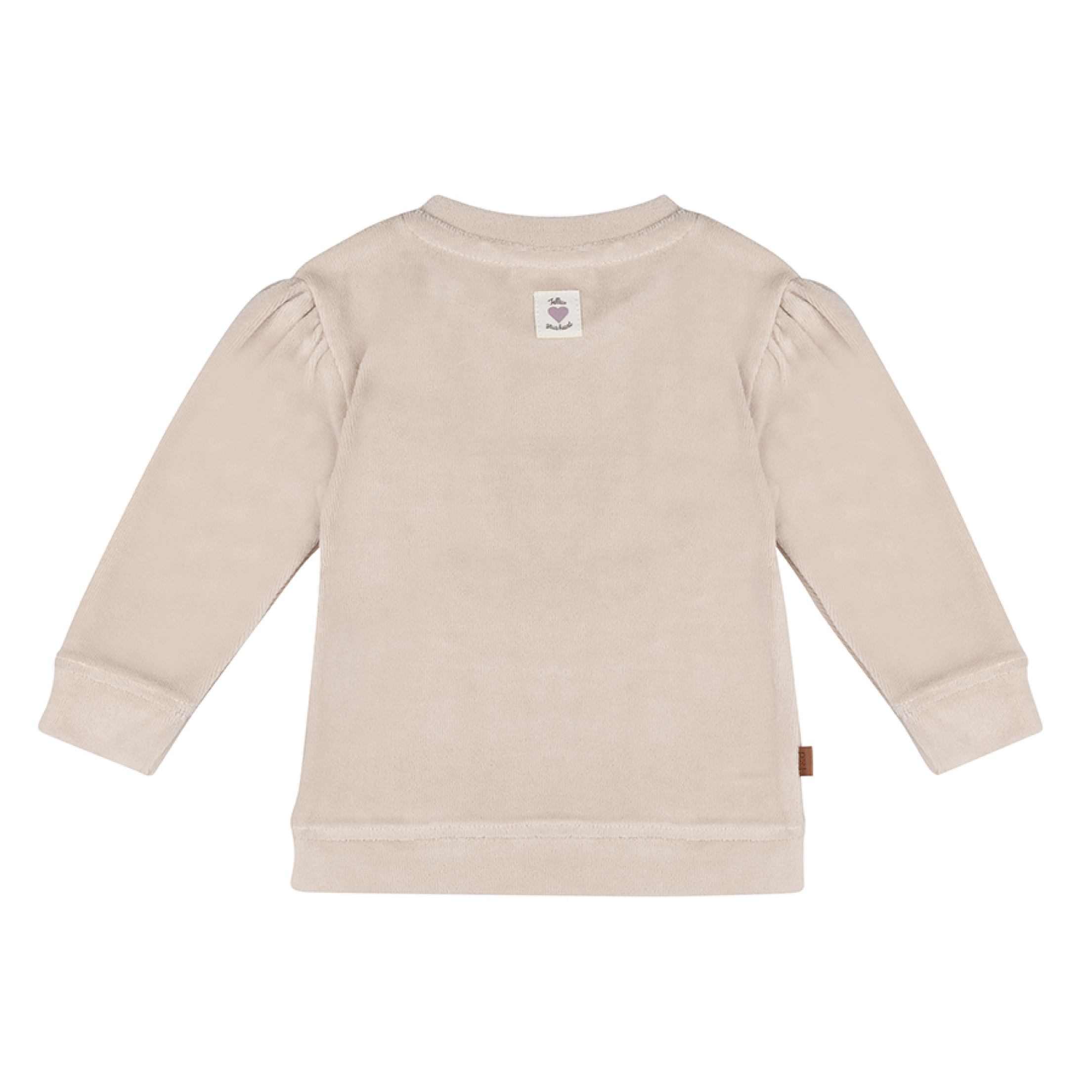 SWEATER VELVET BEIGE, FOLLOW YOUR HEART
