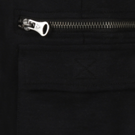 KORTE CARGO JOGGINGBROEK, ZWART