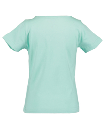 SHIRT MINT MET REGENBOOG PRINT, UNICORN