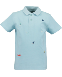 POLO LICHT BLAUW, OCEAN