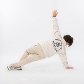 POLO SWEATER, OFF-WHITE