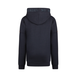 HOODIE, DONKER BLAUW