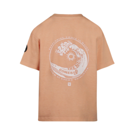 SHIRT LOOSE FIT, ZACHT ORANJE
