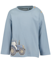 LONGSLEEVE LICHTBLAUW, TRAKTOR