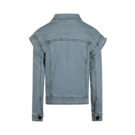 SPIJKERJASJE, JEANS BLAUW