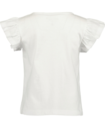 SHIRT MET VEEGPAILETTEN WIT, LEMON SQUEEZY