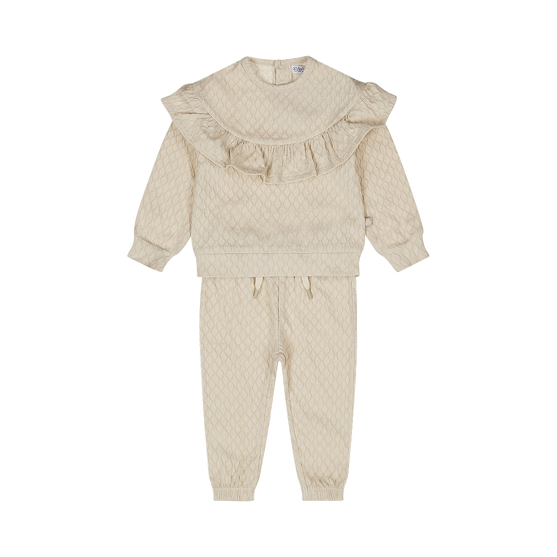 2-DELIGE SET PRETTY FALL, BEIGE GRIJS