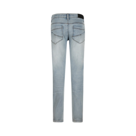 SPIJKERBROEK, JEANS BLAUW