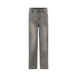 SPIJKERBROEK WIDE LEG, JEANS GRIJS