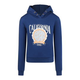 HOODIE CALIFORNIA, KOBALT BLAUW