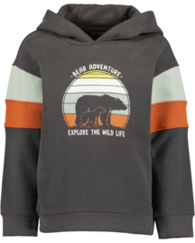 HOODIE ANTRACIET, BEAR
