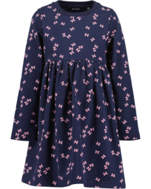 SWEATDRESS DONKERBLAUW, BALLERINA