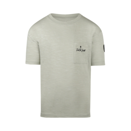 SHIRT LOOSE FIT, LICHT GRIJS GROEN