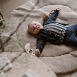 3-DELIGE BABYSET, DONKER BLAUW