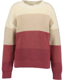 GESTREEPTE TRUI KNITWEAR, FLOWER
