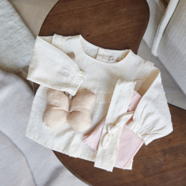 BLOESJE & HAARBAND MOUSSELINE, CREME