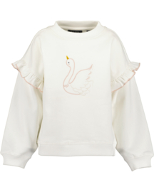 SWEATER SWAN, OFF-WHITE