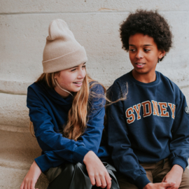 SWEATER SYDNEY, DONKER BLAUW