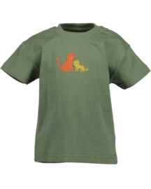 SHIRT GROEN, SAFARI