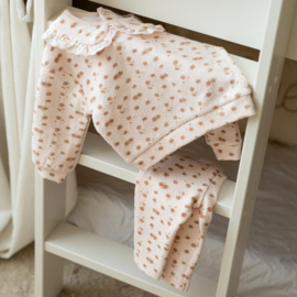 SWEATER LICHT PERZIK MET PRINT, CUTE