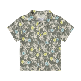 BLOUSE MET PRINT GROEN, JUMP AROUND