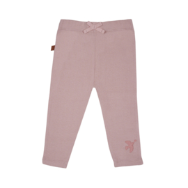 RIB LEGGING, ROSE SMOKE