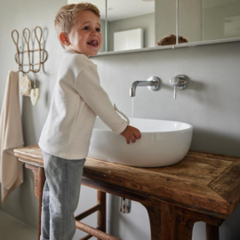 SPIJKERBROEKJE LOOSE FIT BLAUW, OCEAN LIFE