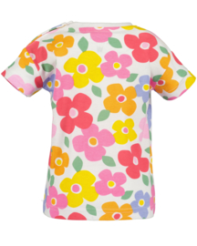 SHIRT MET BLOEMENPRINT, BUGS & FLOWERS