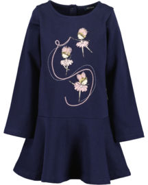 SWEATDRESS DONKERBLAUW, ESSENTIEL