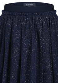TULE ROK MET GLITTER DONKERBLAUW, ESSENTIEL