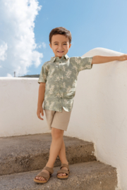 KORTE BROEK BEIGE, FESTIVE