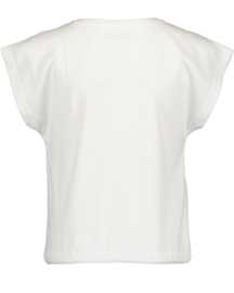 SHIRT MET PALM PRINT, WIT