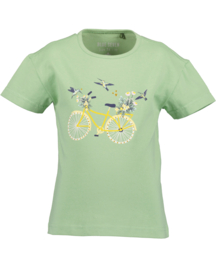 SHIRT GROEN, MILLEFLEUR