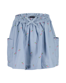 ROK BLAUW MET TULPEN PRINT, BASICS