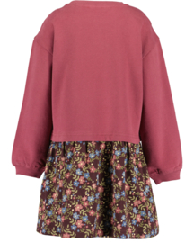 SWEATDRESS WIJNROOD, FLOWER
