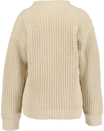 VEST KNITWEAR ZAND, DOGS