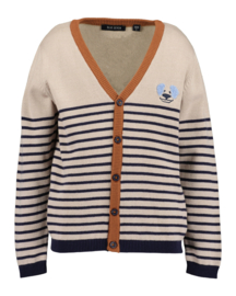 GESTREEPT VEST KNITWEAR, DOGS