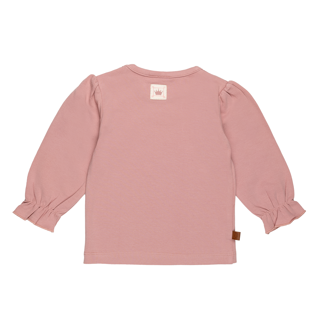 LONGSLEEVE MET RUFFLES ROZE, BALLERINA