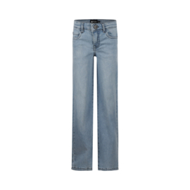BROEK WIDE LEG, JEANS BLAUW