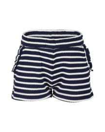 KORT BROEKJE BLAUW GESTREEPT, OCEAN