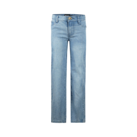 SPIJKERBROEK WIDE LEG, JEANS BLAUW