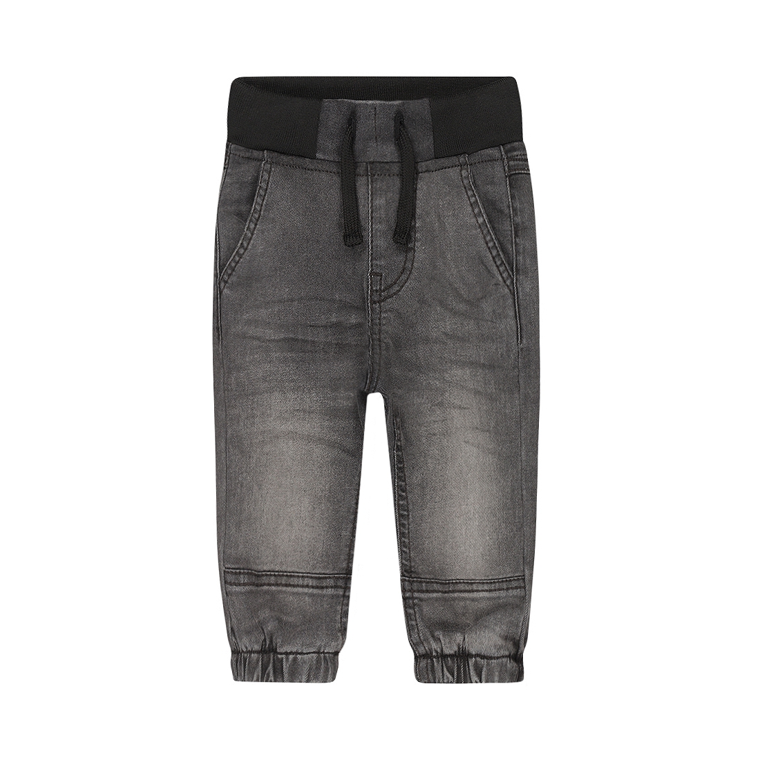 JEANS JOGGERS WILDLAND, ZWART